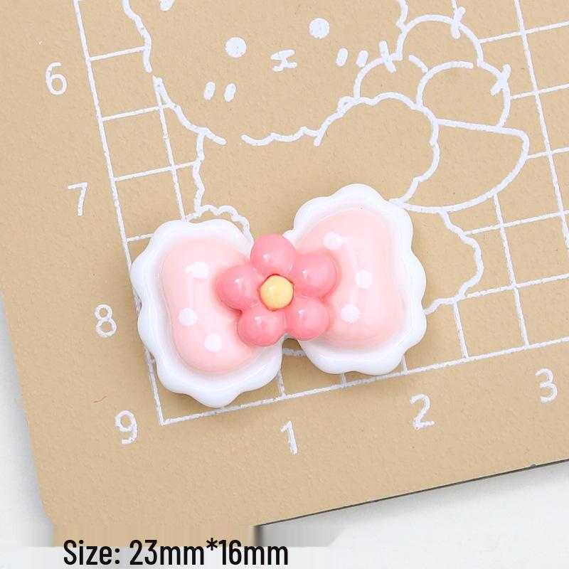 Cute Bear Baby Cartoon Resin Shoe Buckles & DIY Jewelry Hair Clip Accessories