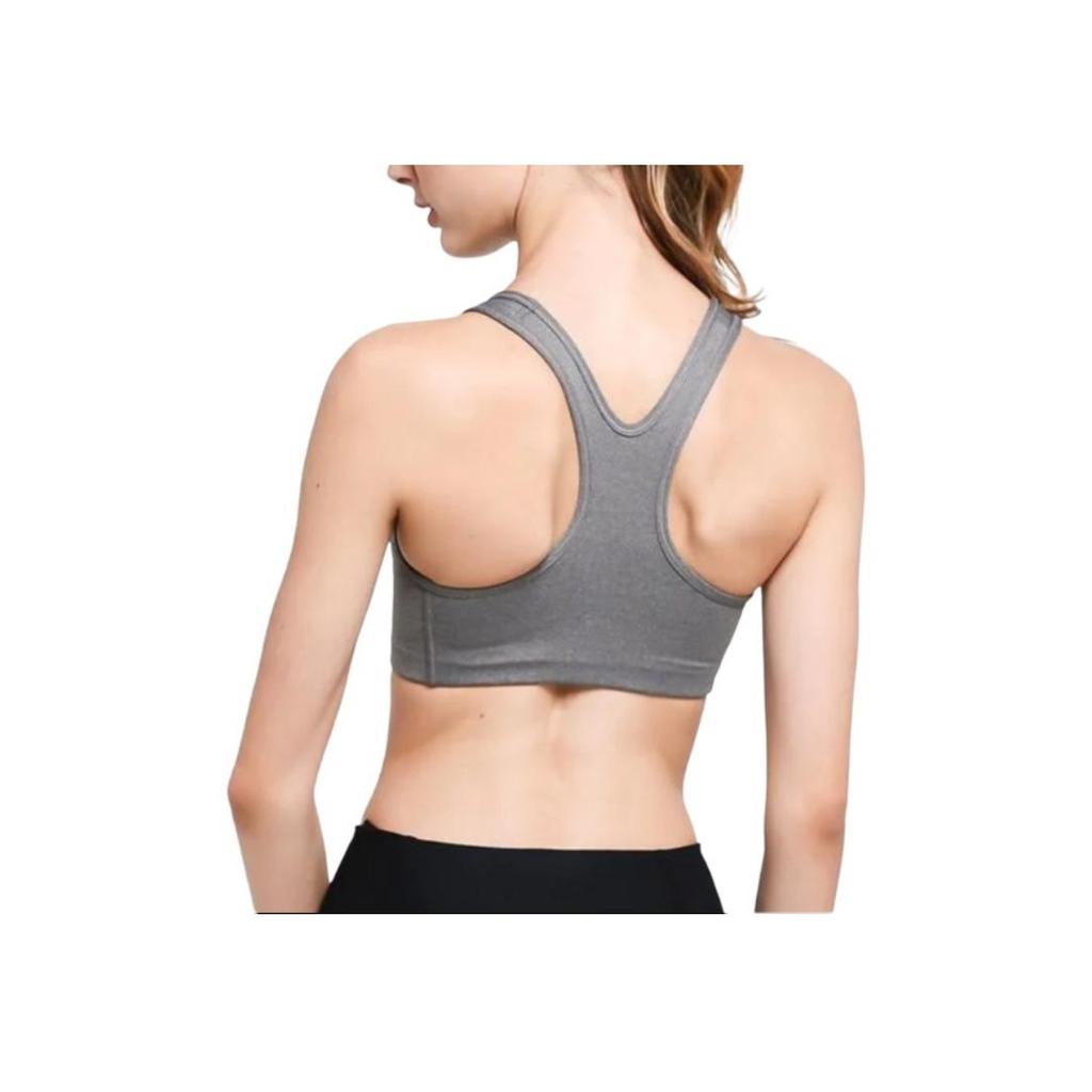 Nike Logo Print Quick-Dry Sports Tank Top Women Tops Grey 899371-091