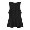 Spring 2025 Women's Fashion: Versatile Slim Sleeveless Suit Vest