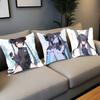 Kisaki Anime Games Blue Archive Pillow Case Fashion Square Pillowcase Bedroom Sofa Room Ins Decoration Leisure