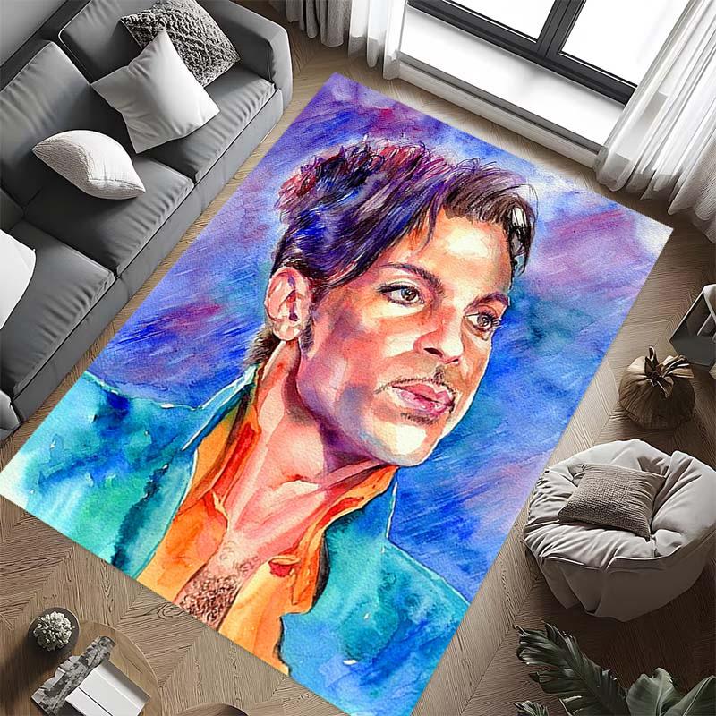Prince's Iconic Guitar Artistry carpet Living room and bedroom mats floor mats Art Bathroom mat Room