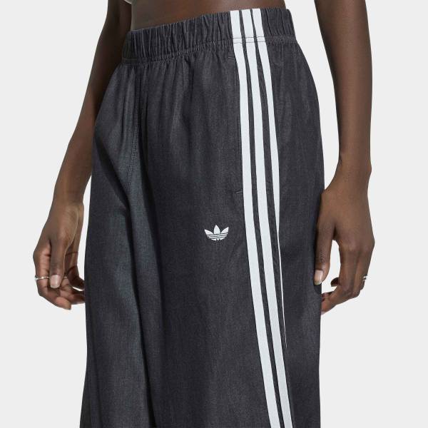 Adidas Summer Glow Denim Wide Leg Pants Ky8112