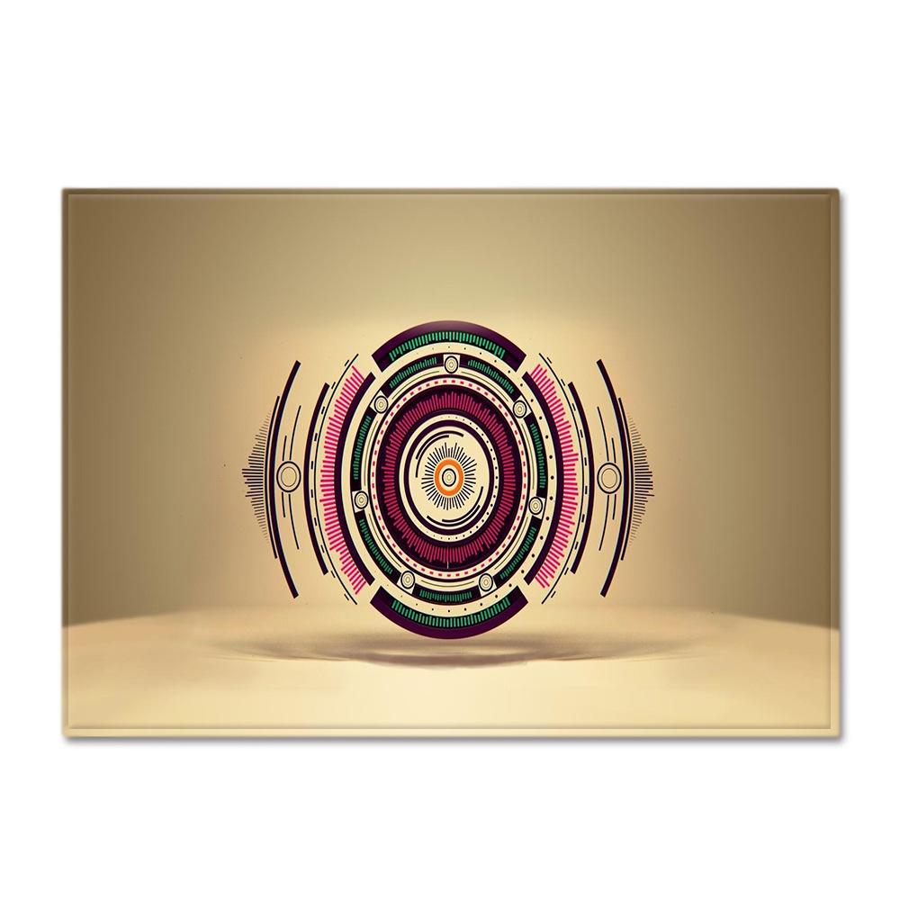 Geometric Shaped Floor Mat Bedroom Dining Room Carpet Carpet Doormat