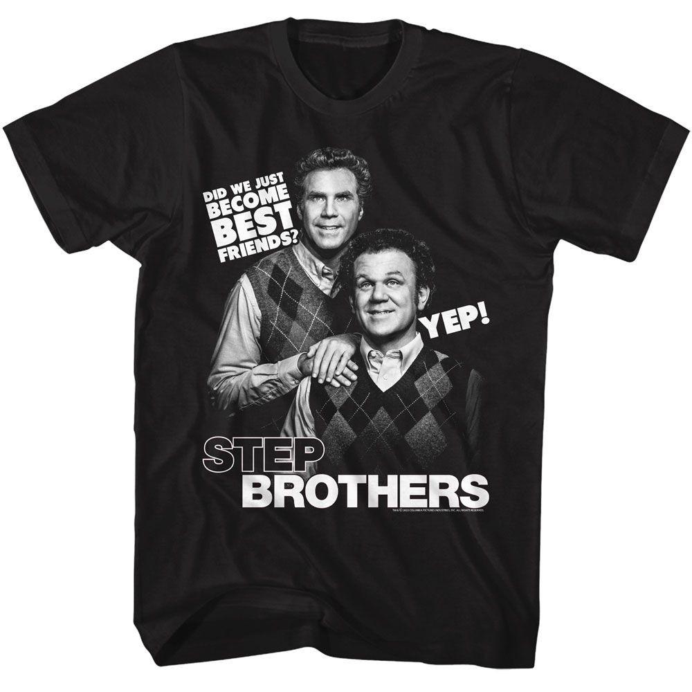 Step Brothers Best Friends Quote Movie Shirt Unisex T-Shirt S