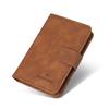Men Women Passport Holder Wallet Travel Document Organizer Vintage Leather Card Holder Passport Cover Case