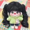 Msiredoll Wig Hair Bjd Dolls Accessories For 20Cm Cotton Doll Long Curly Hair Ponytail Chemical Fiber Wig