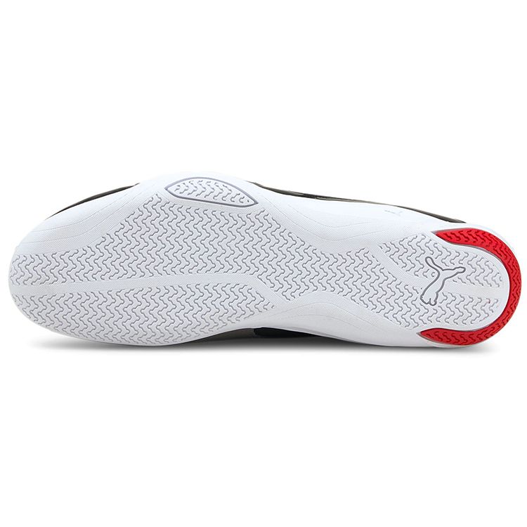 Puma Scuderia Ferrari R-Cat Machina Comfortable Synthetic Leather Lightweight Low-Top Training Running Shoes Unisex Sneakers Black White Red 306865-01
