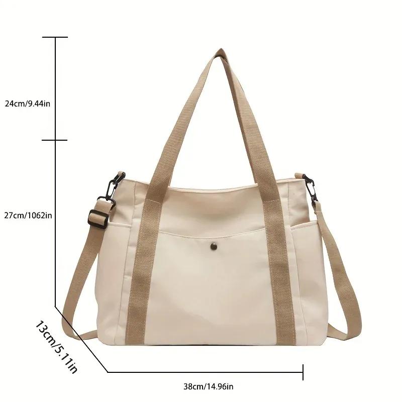 Простая сумка через плечо с цветными блоками — фото 5