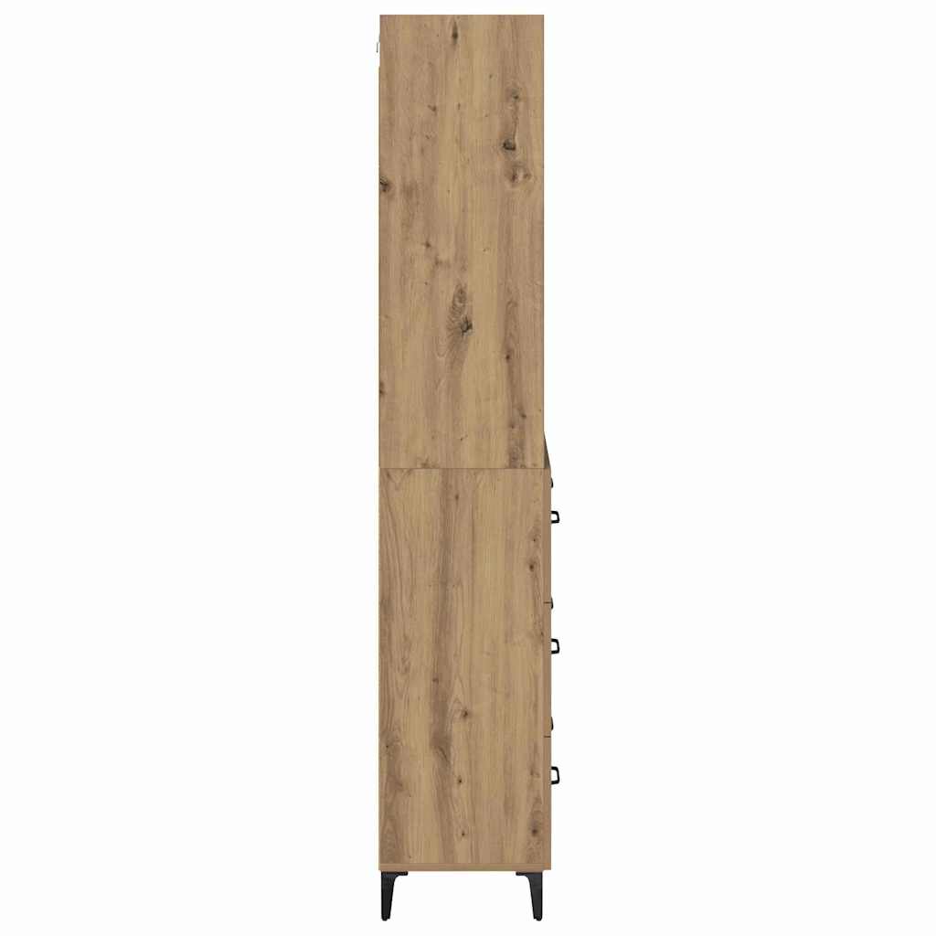 Highboard Artisan Oak 69.5 x 34 x 180 cm Particleboard