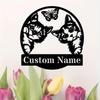 Exquisite Custom Metal Cat Wall Sign for Doorway Party Decor