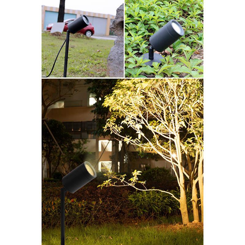 5W/10W Outdoor Garden Lawn Lamp 220V AC LED Spot Light IP65 Waterproof Garden Yard Spotlight Spike Light