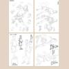 Characters Line Draft Practice Book Hand Drawn Drawing Copy Book Art Supplies  Art Class