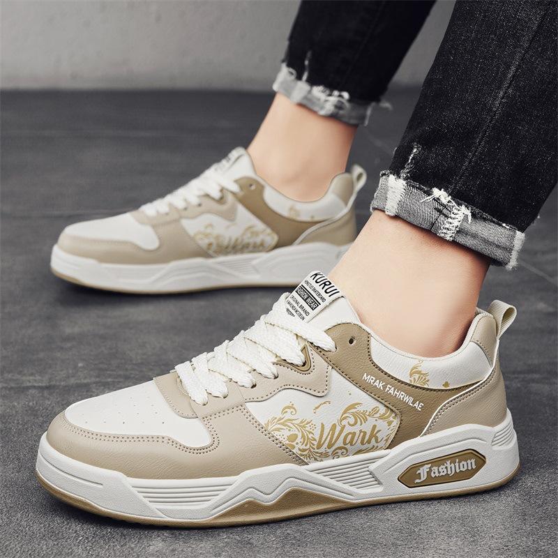 

Breathable Men S Shoes Cashew Flower Board Shoes Student Sports Leisure Advanced Sense Work Tide Shoes 44