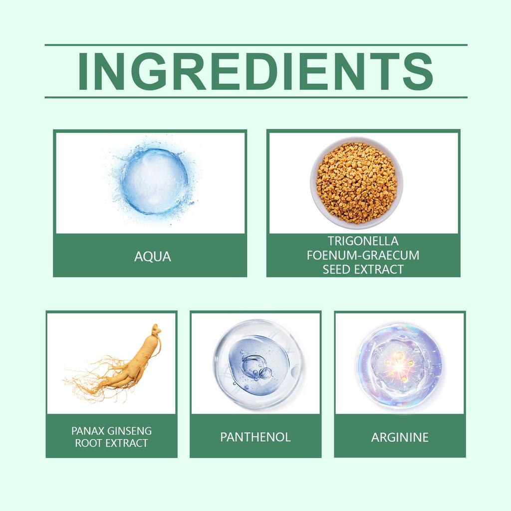 Herbal Hair Growth Spray Activates Hair Follicles, Reduces Hair Loss And Breakage, Improves Hair Quality, Nourishes Hair And Promotes Hair Growth,30ML