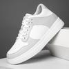 Invisible Inner Height Increase 8Cm Spring Men'S Shoes Breathable Shoes Men'S Versatile Platform White Shoes Casual Board