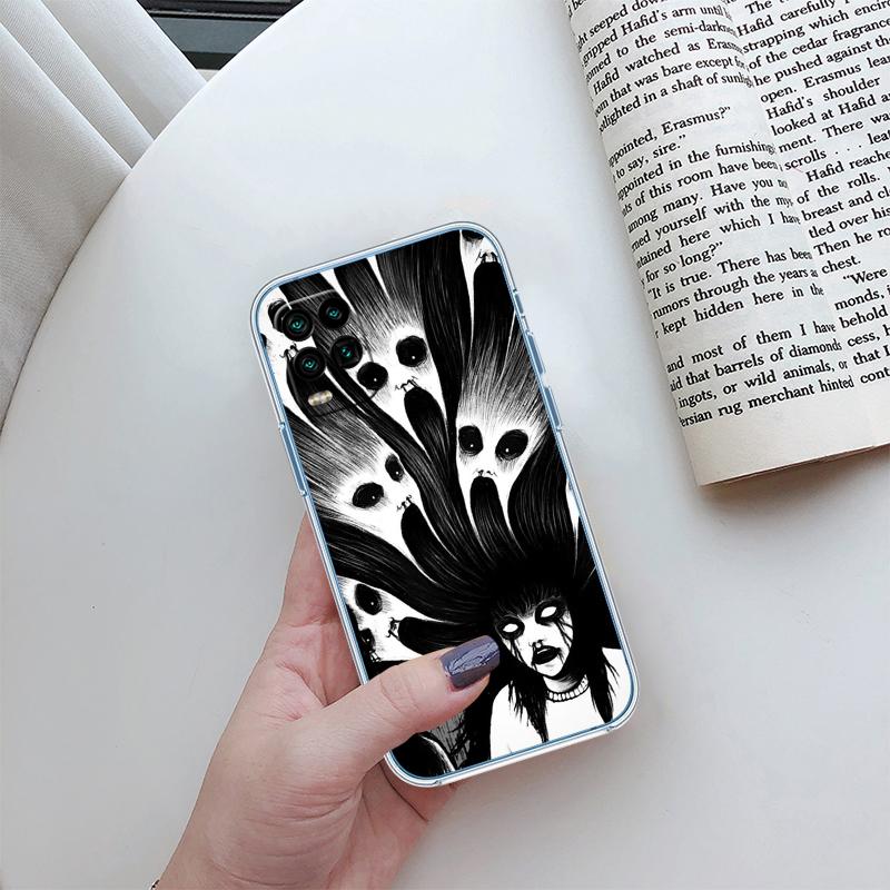 

RP43 Junji Ito Tomie Transparent Phone Case for Samsung Galaxy A04 A04S A14 A23 A34 A54 M23 M33 M52 M53 Galaxy A23