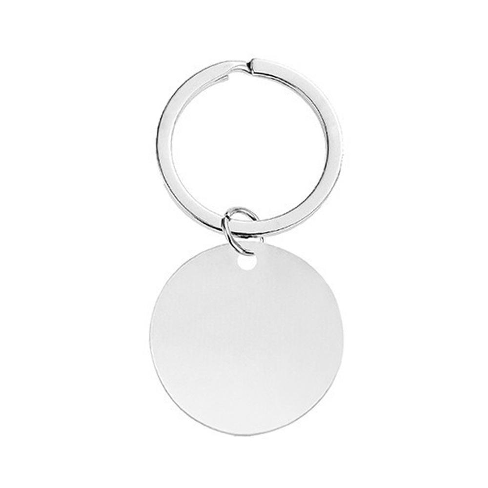 Military Dog Tag Pendant - Laser Engraved Stainless Steel ID Tag