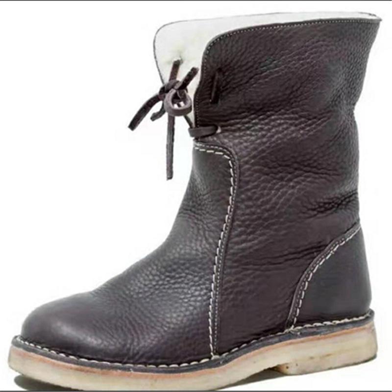 Foreign trade Martin boots, new products in the winter of 2025, comfortable European and American large size 43 versatile low boots, women'