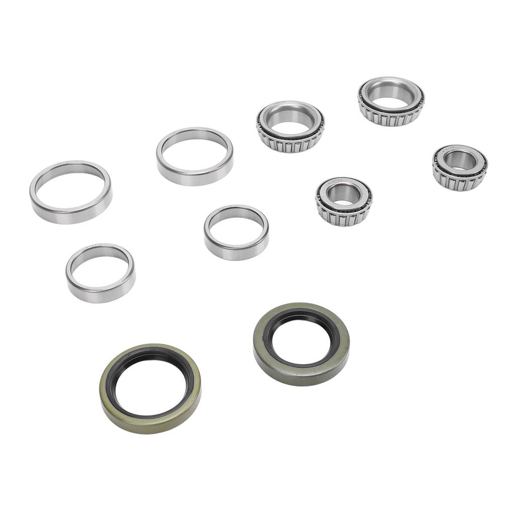 10 szt. L68149 LM12749 Zestaw łożysk piasty koła osi przyczepy stopowy niezawodne wsparcie zmniejsz tarcie dla przyczepy 1 1 16 cali