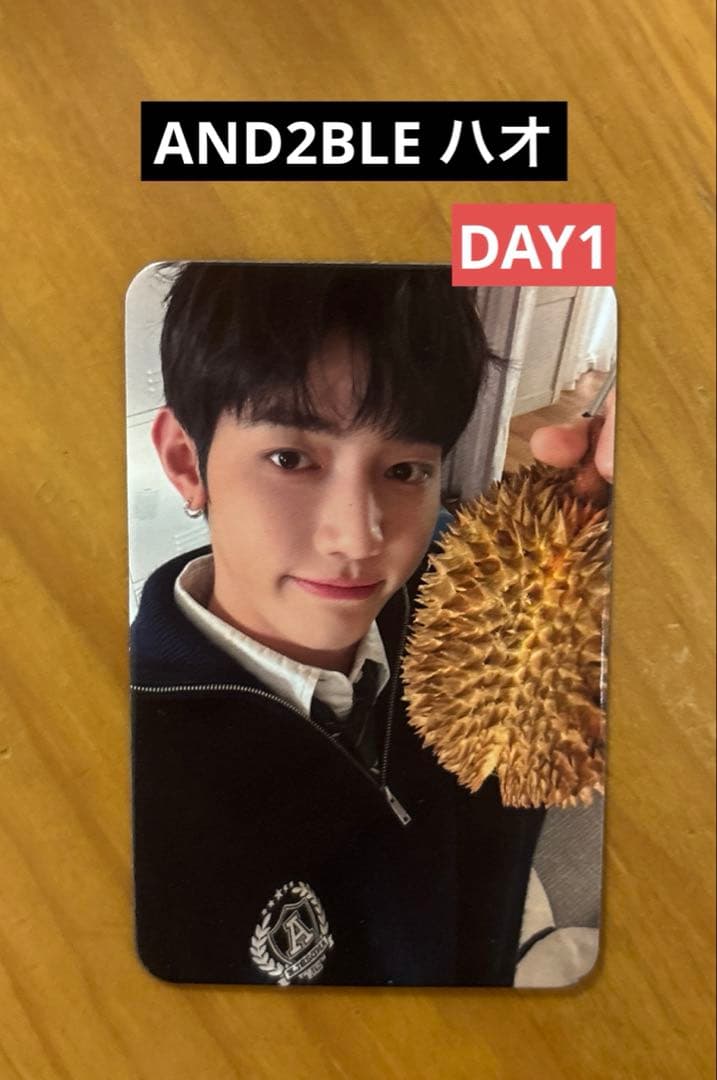[USED] AND2BLE Trading Card Seoul Bonus Jianghao