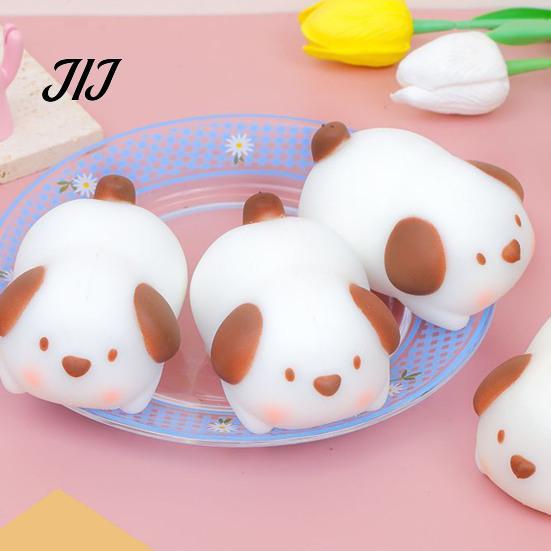 Pig Squeeze Toy Animal Stress Relief Toy, Slow Rising Sensory Toys Soft Office Desk Dog Fidget for Kids Adults Anti