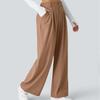 Women's High Waist Wide Leg Drape Pants - Versatile, Casual, Long and Loose Fit