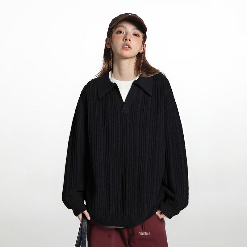 TOM ADAM Oversized Pullover mit Rundhalsausschnitt für Herren