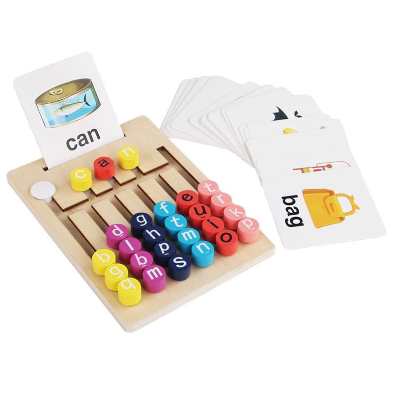 Children's Vowel & Logic Educational Toy for Early Learning & Intellectual Development
