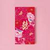 6PCS/SET Traditional Red Envelope Lucky Red Magpie Pattern Lucky Red Bag Color Printing Thickened Red Packet Wedding Supplies