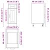 Lucca Kitchen Base Cabinet High Gloss White Particleboard