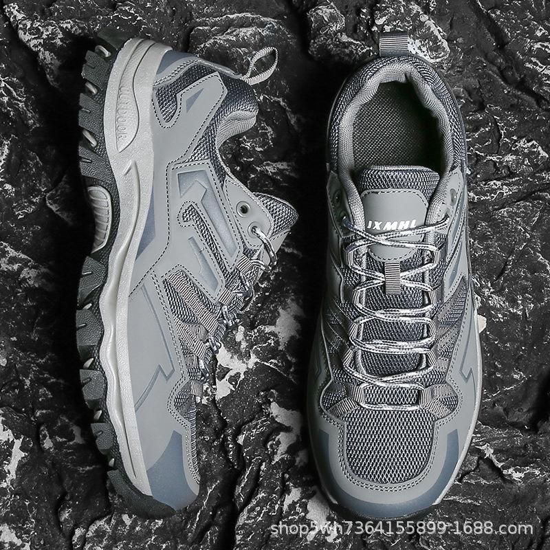 Herbst und Winter wasserdichte Wanderschuhe Damen Freizeitsportschuhe rutschfeste Wanderschuhe Reiseschuhe verschleißfeste Geländebedingungen