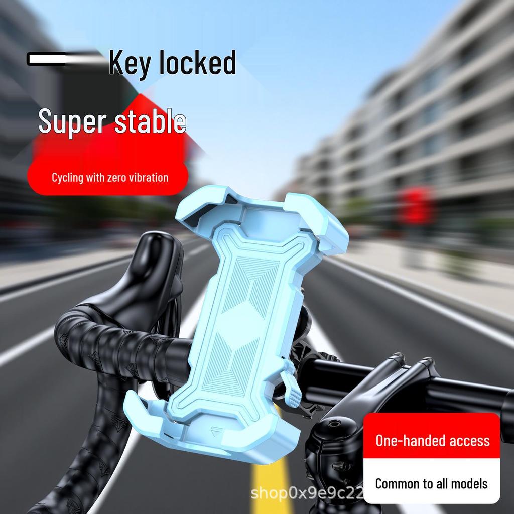 Anti-Shake Shock-Absorbing Phone Holder for Electric Scooters and Motorcycles (2026 Model)