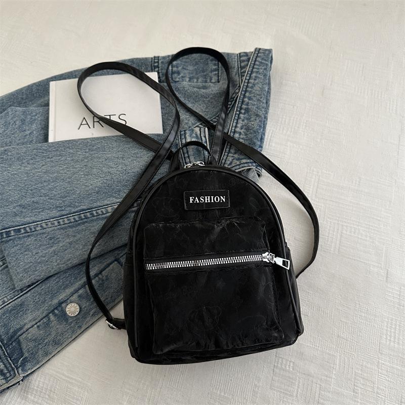 Backpack women 2025 new fashion travel small bag students go to work backpack after going out