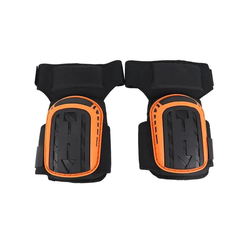 2PCS Knee Pads for Work-Heavy Duty Support Kneepads with Gel Cushion and Anti-Slip Straps for Construction, Flooring, Gardening