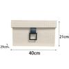 Modern Organizer Storage Box Leather Organizer Boxes Multifunctional Storage Boxes for Bedroom Classified Storage Basket