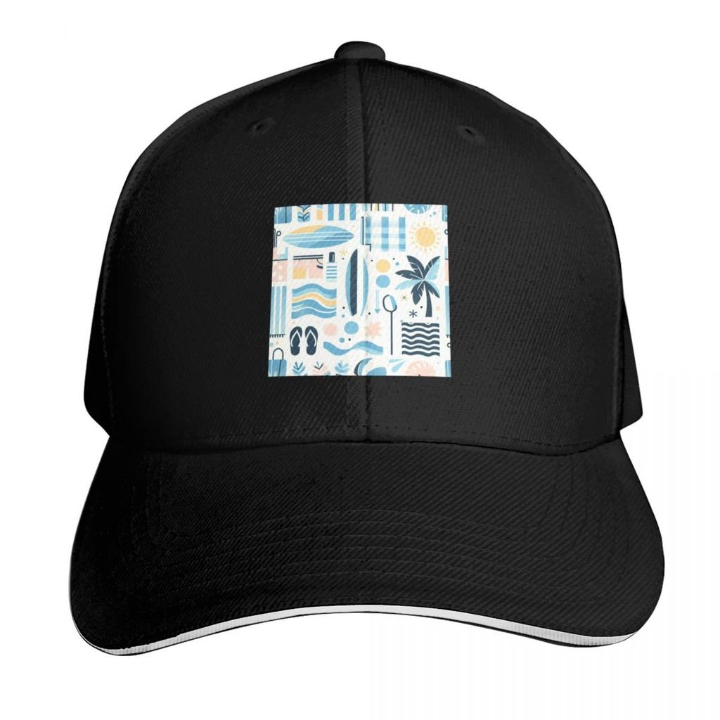 Beachlove Pattern Baseball Cap Golf Cap Beach Outing Anime Thermal Visor Golf Women Unisexs