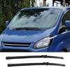 High Speed Performance Wipers 2 Pcs 30"+28" Front Wiper Blades for Ford Heavy Duty Blade Set Tourneo Transit Custom 2012-2017, Windshield Automotive