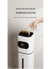 Silent Floor-Standing Home Air Humidifier with Large Mist, Sterilization, and Easy Water Refill for Bedrooms and Nurseries