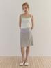 Asula Lace Waist Skirt (Melange Grey)