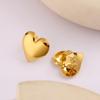 Summer Europe-America Heart Series Stainless Steel Ring - Index Finger Party Accessory for Women