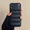Down Jacket Phone Case For For Iphone 16E 17E 1 14 11 12 13 16 17 Pro Max Air 14 1 16 Plus Silicone Shockproof Protector Cover