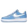 Nike Air Force 1 07 LV8 Psychic Blue Patent Men Sneakers University-Blue White HV9405-400