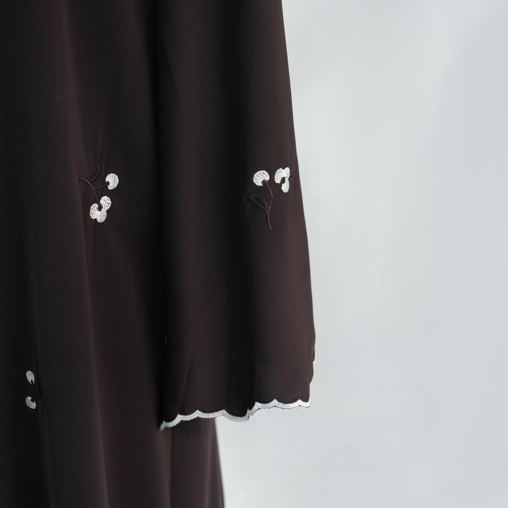 2025 Loriya Europe America Dubai Fashion Flower Embroidery Cardigan LR1120