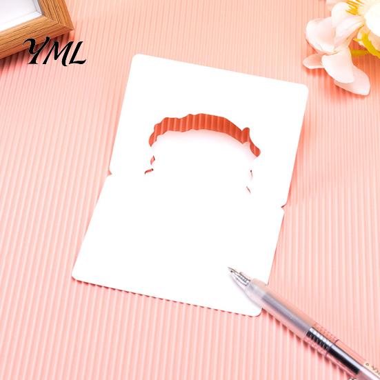 Foldable Note Cards 10Pcs 3D Bouquet Greeting Card, Thank You Best Wishes Card Folding Floral for Mother's Day Father's Birthday