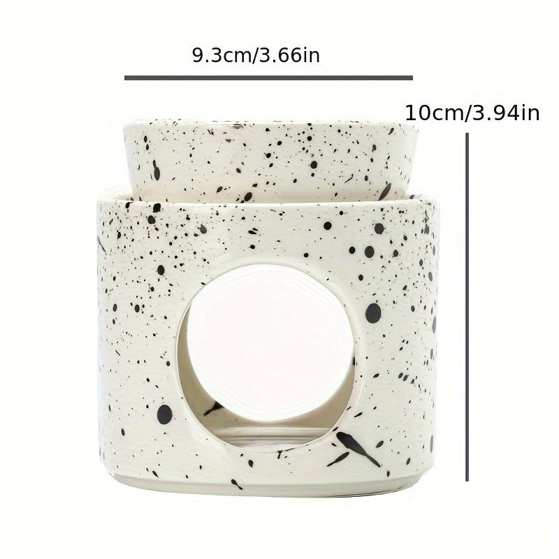 Detachable Ceramic Essential Oil Burners Waxes Melt Burner Warmer Tealight Candle Holder Home Tabletop Decoration Yoga Spa Gifts