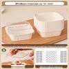 Square Cupcake Baking Cups with Lids