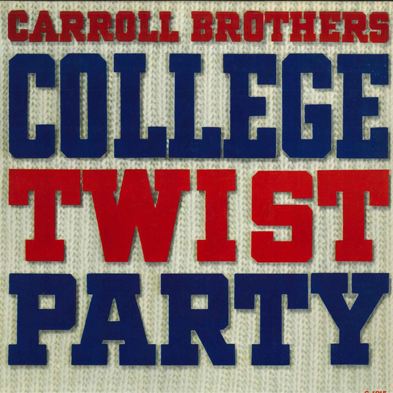 

LP Record CARROLL BROTHERS - College Twist Party C1015 CAMEO 1962 US Pop Used