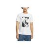 Calvin Klein Letter Print Casual Short Sleeve T-Shirt Men Tops White 40IC809-540