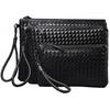 Braided Leather Clutch Second 3 Small [cmy select] Men's Bag, Bag, Sizes, Black,