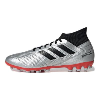 Predator 19.3 Punta Redonda Cordones AG (Tacos cortos de goma) Zapatos de Fútbol para Hombre con Absorción de Impactos, Antideslizantes y Resistentes al Desgaste F99989